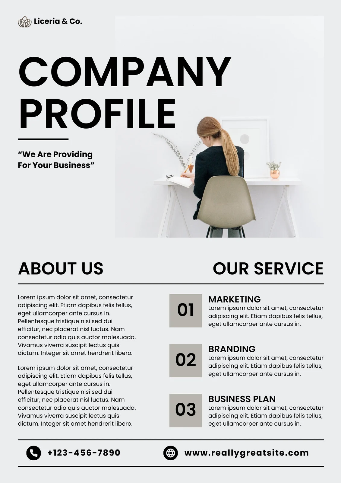 🏢 Company Flyer