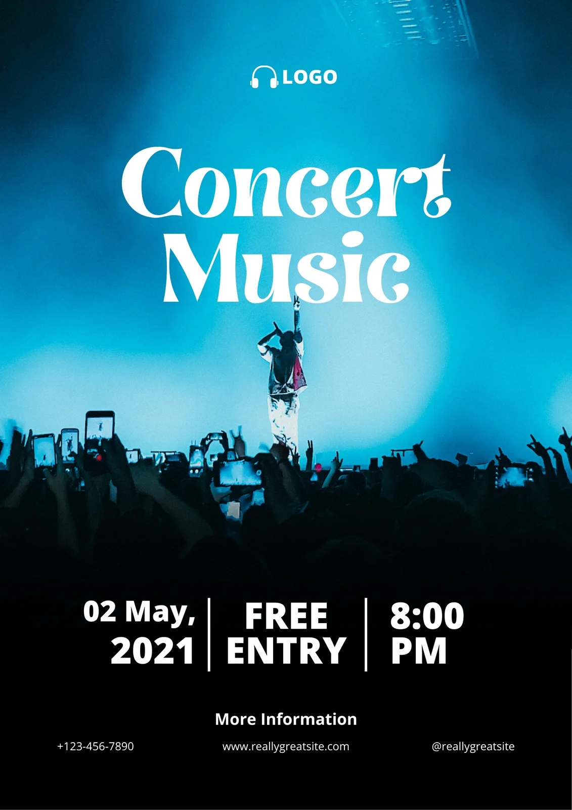 🎵 Music Concert Flyer