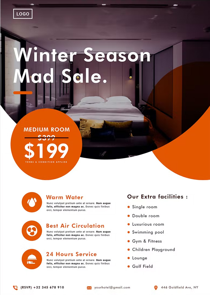 🏨 Hotel Promotion Flyer
