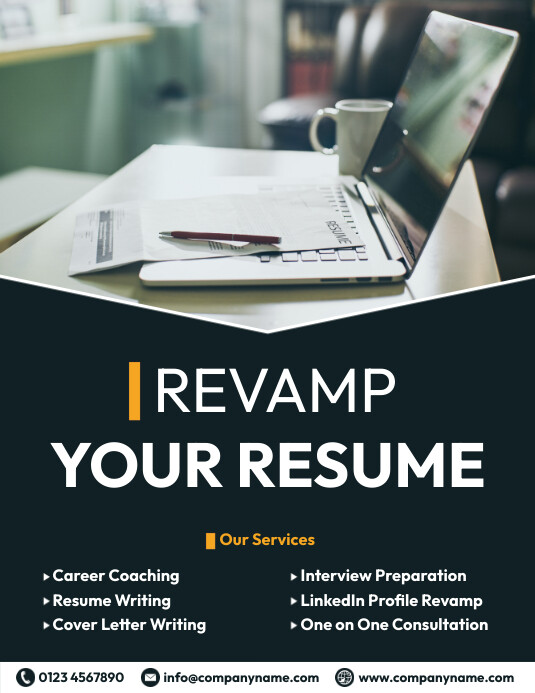 📝 Resume Service Flyer