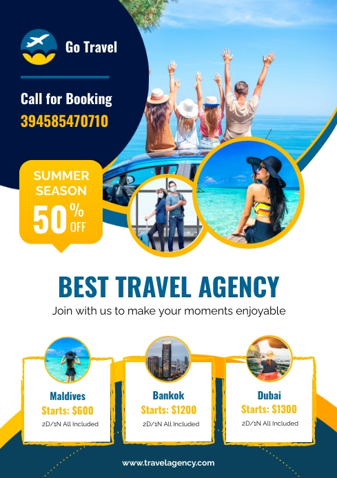 ✈️ Travel Agency Flyer